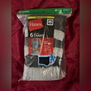 Hanes 3XL 6pack A shirts